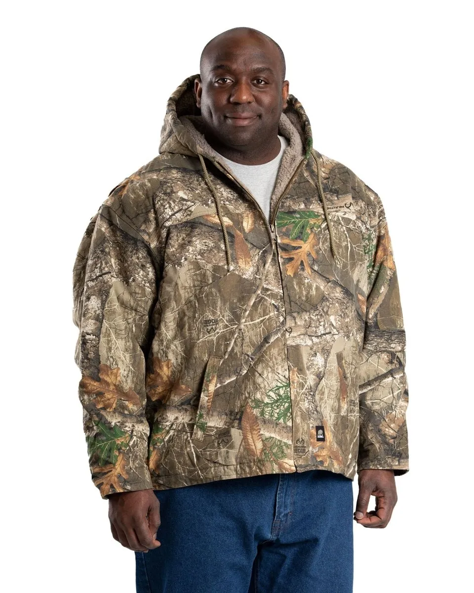 Heartland Realtree Edge Washed Duck Hooded Work Coat