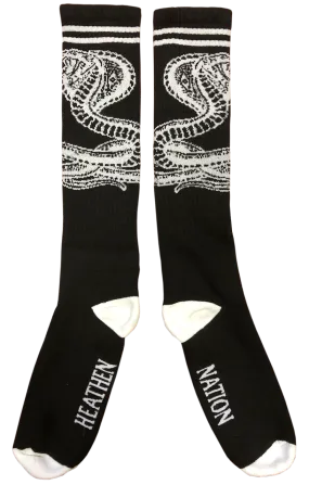 Heathen Nation "Cobra" Socks