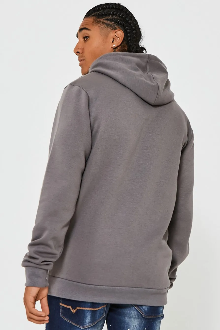 Ireton Fleece Hoodie - Metal Grey