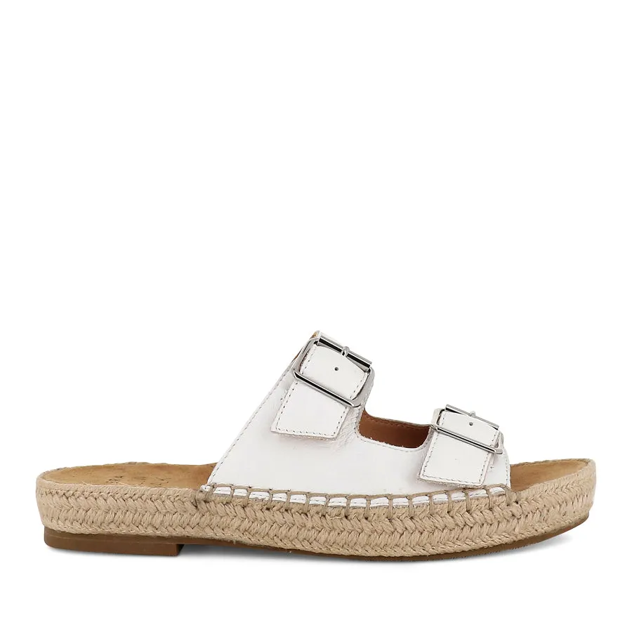 KAPILA W - WHITE LEATHER