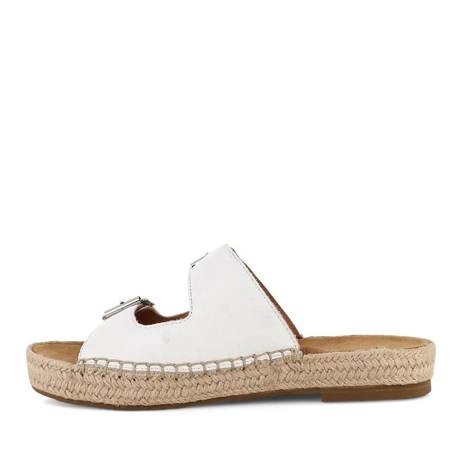 KAPILA W - WHITE LEATHER