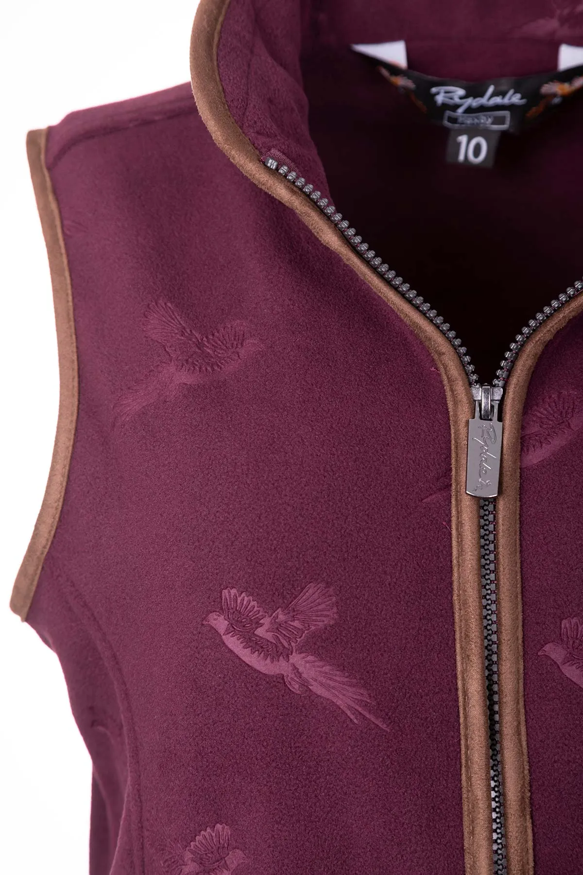 Ladies Pheasant Fleece Gilet - Haxby