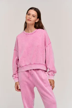 LINDSEY MINERAL FLEECE SWEATSHIRT