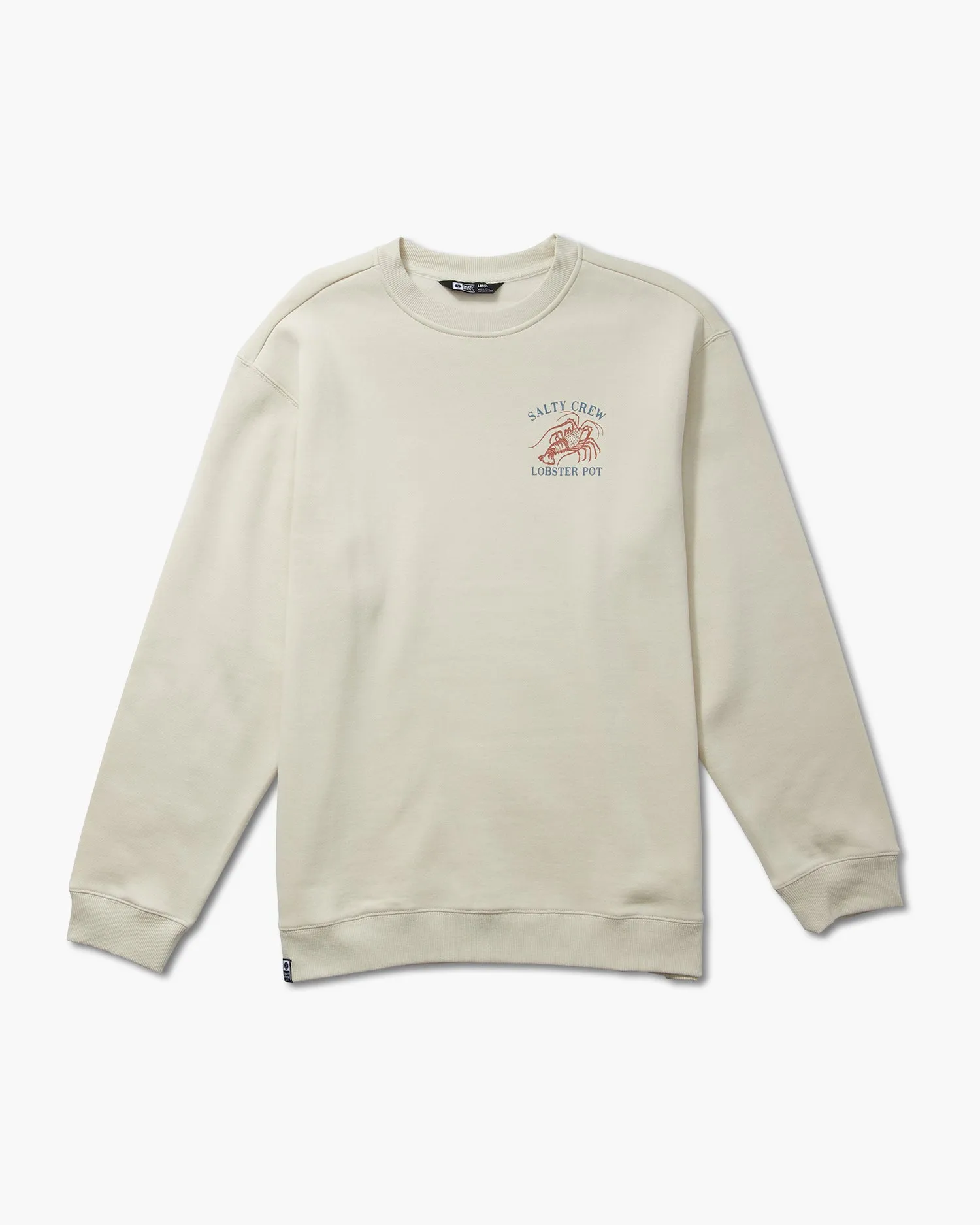 Lobster Pot Bone Crew Fleece