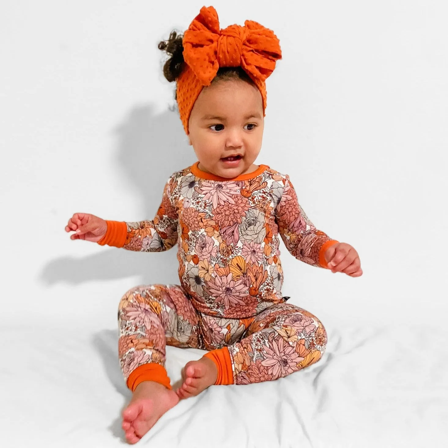 LONG SLEEVE 2 PIECE SETS- Autumn Floral