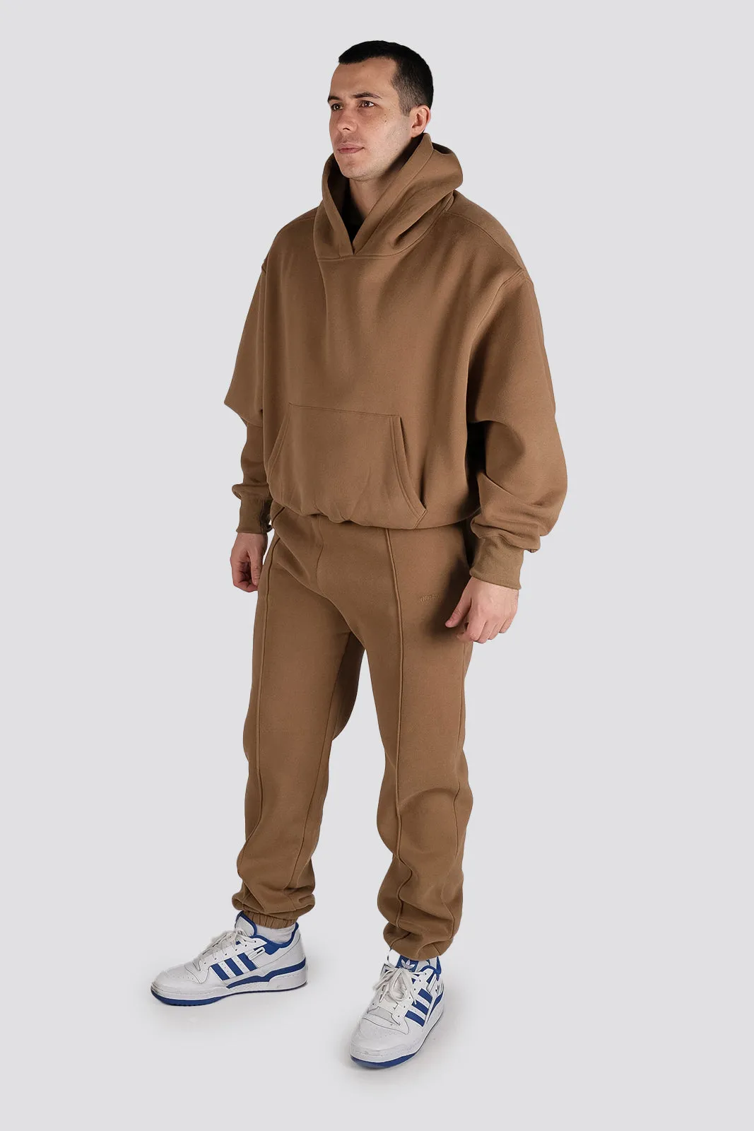 Lunge Fleece Jogger - Walnut