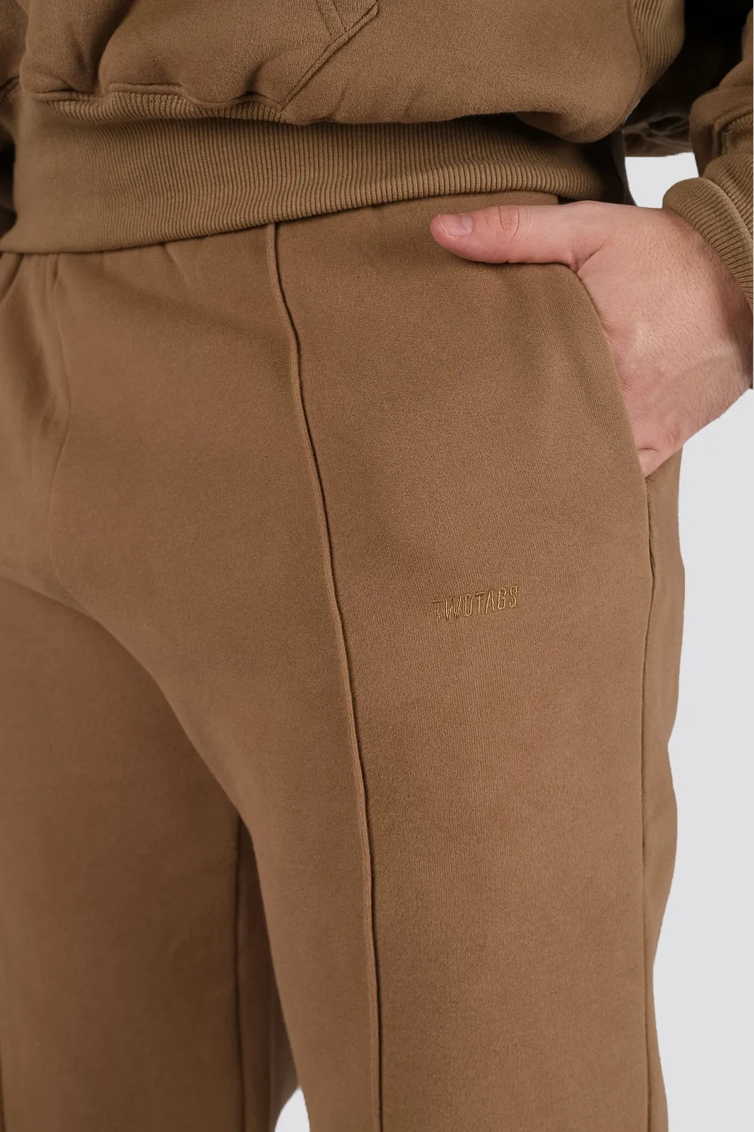 Lunge Fleece Jogger - Walnut