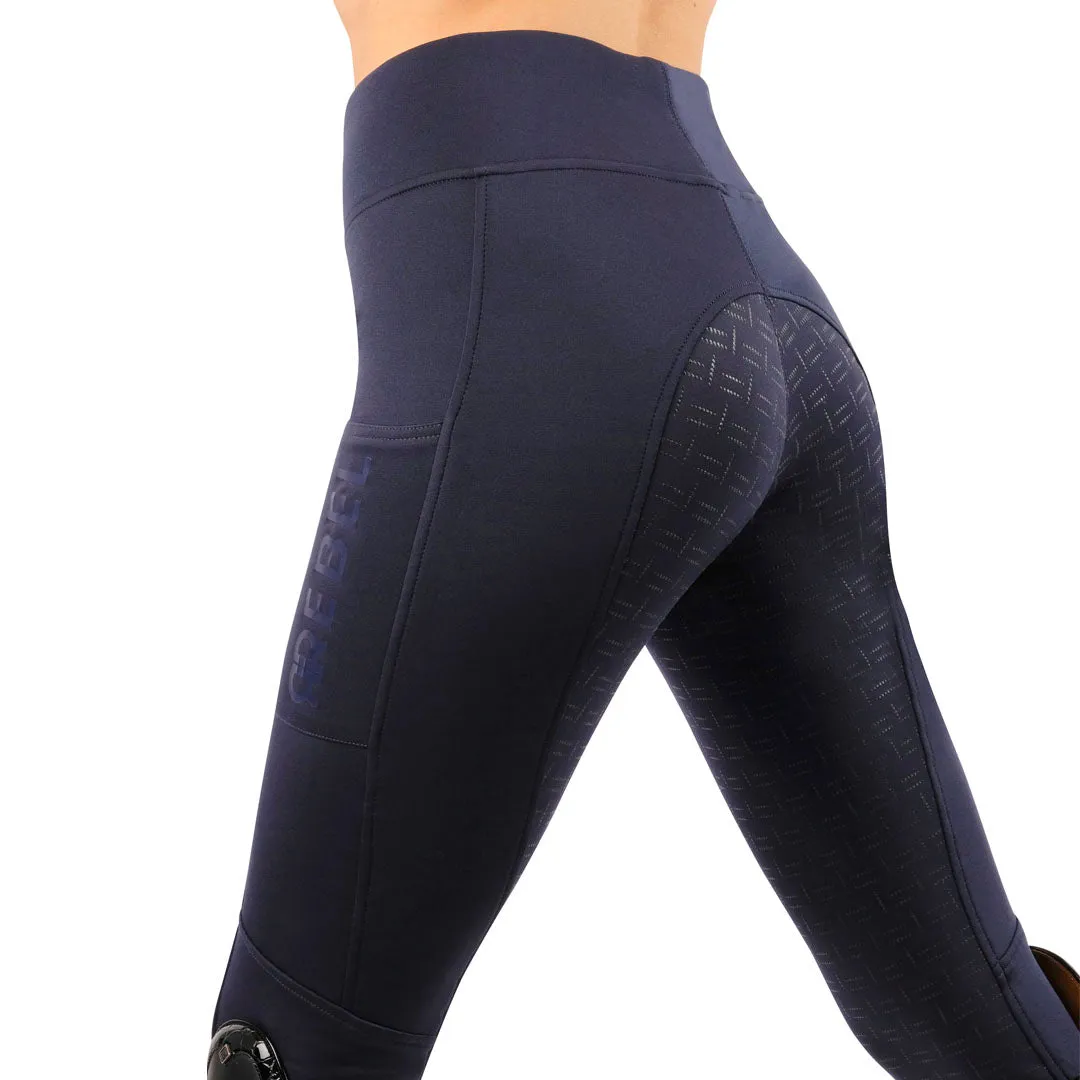 Montar Rebel Winter Full Grip Riding Tights