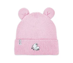 Moomintroll Winter Hat With Ears Kids - Pink