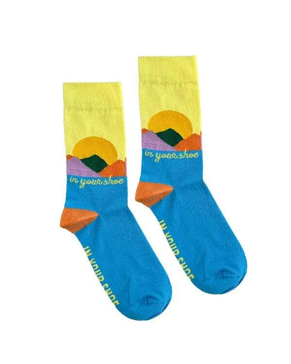 Mountains Neck Socks