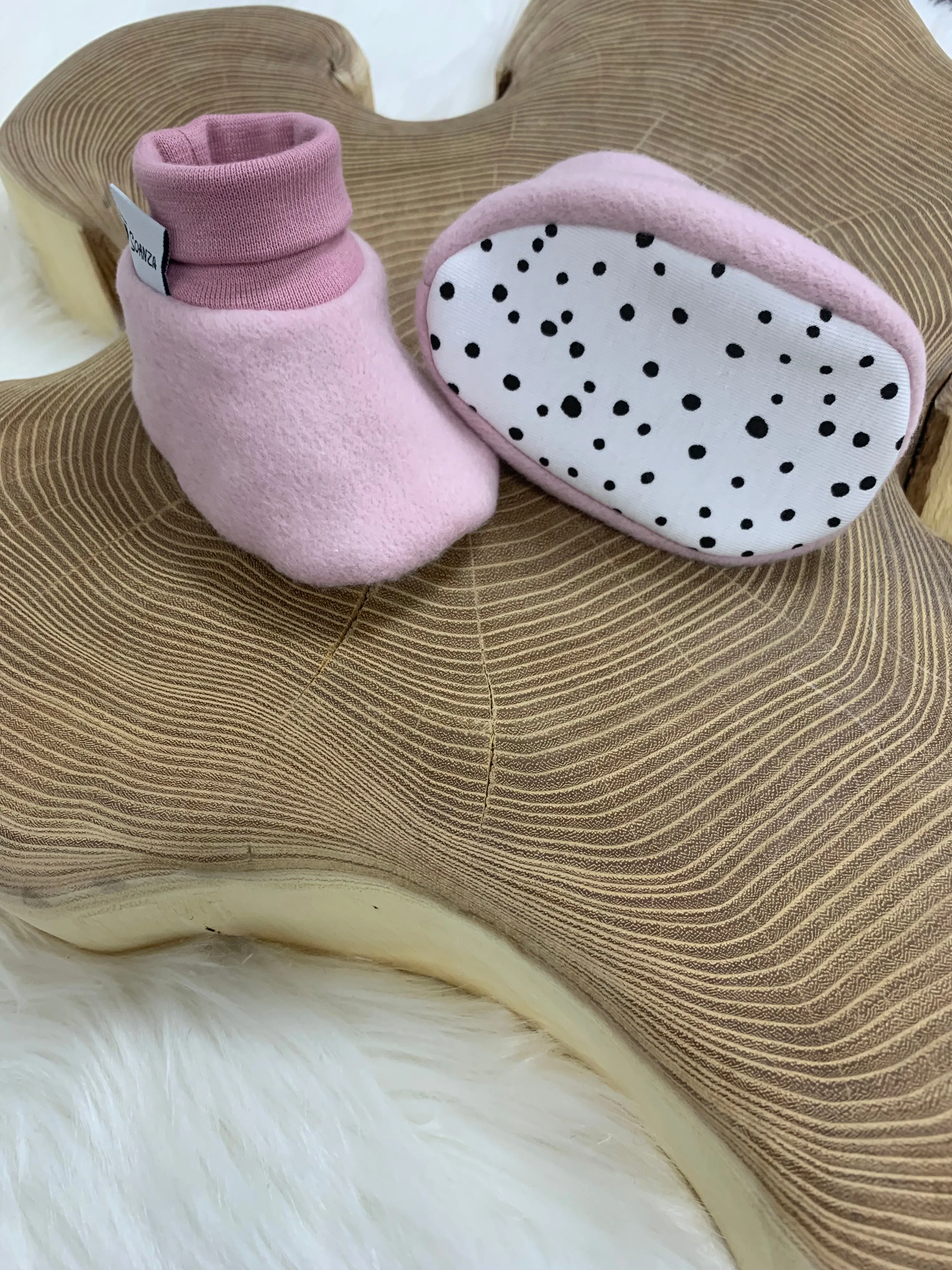 organic Fleece-Booties