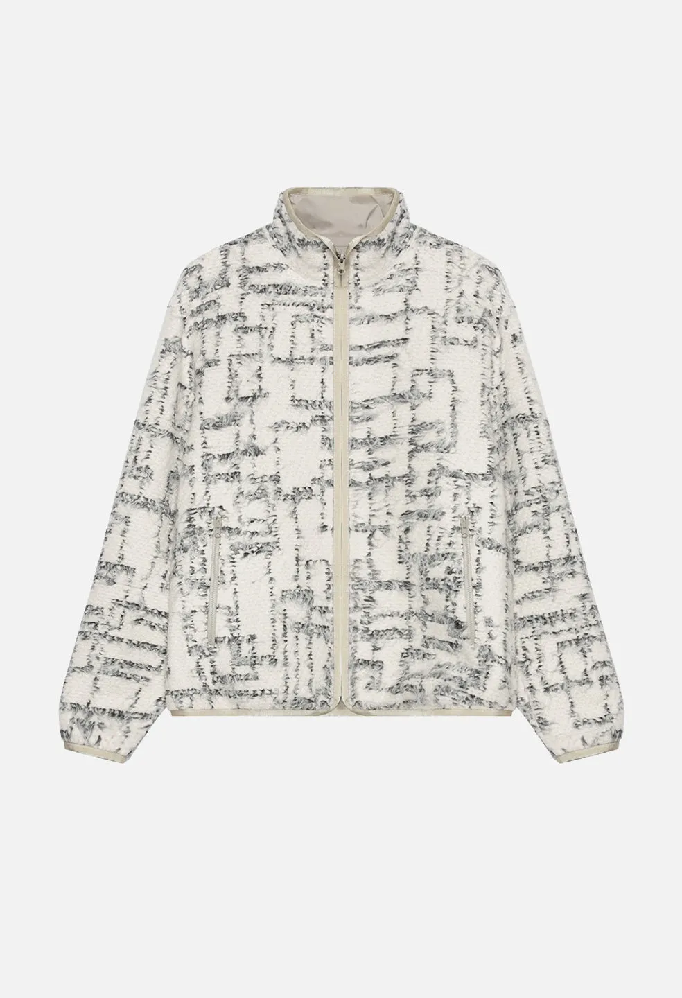 Polar Fleece Full Zip / Aspen Jacquard