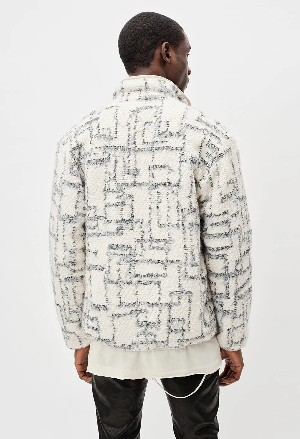 Polar Fleece Full Zip / Aspen Jacquard