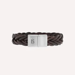 Preston Leather Bracelet Brown