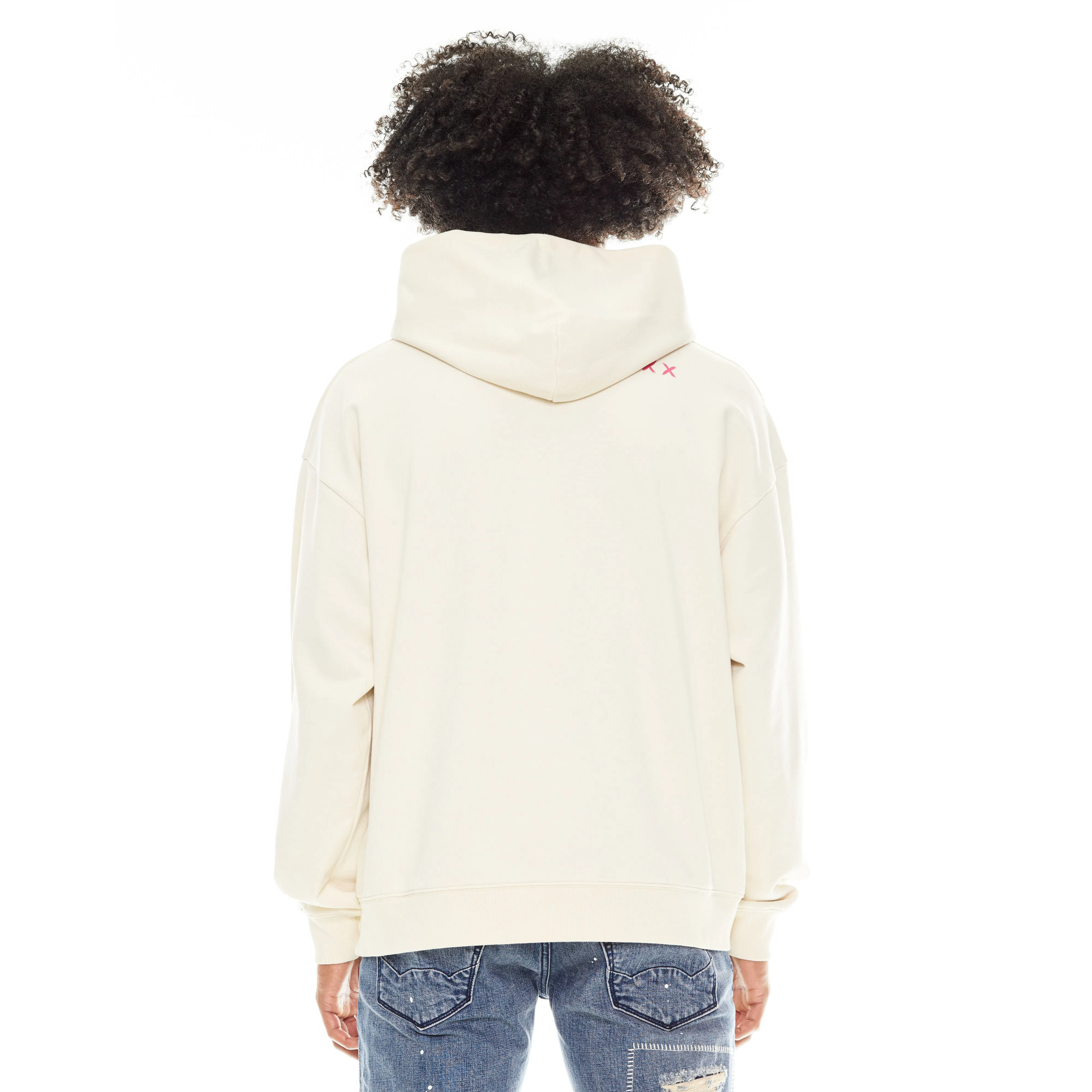 PULLOVER SWEATSHIRT IN WINTER CREAM