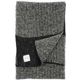 Ragg Wool Scarf - Charcoal Melange