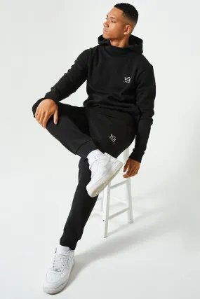 Rowland Street Fleece Tracksuit - Black