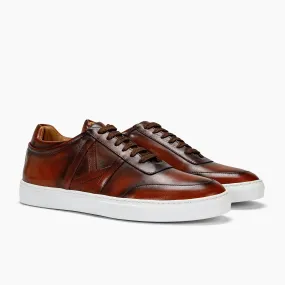 RUN CRUST Leather sneakers