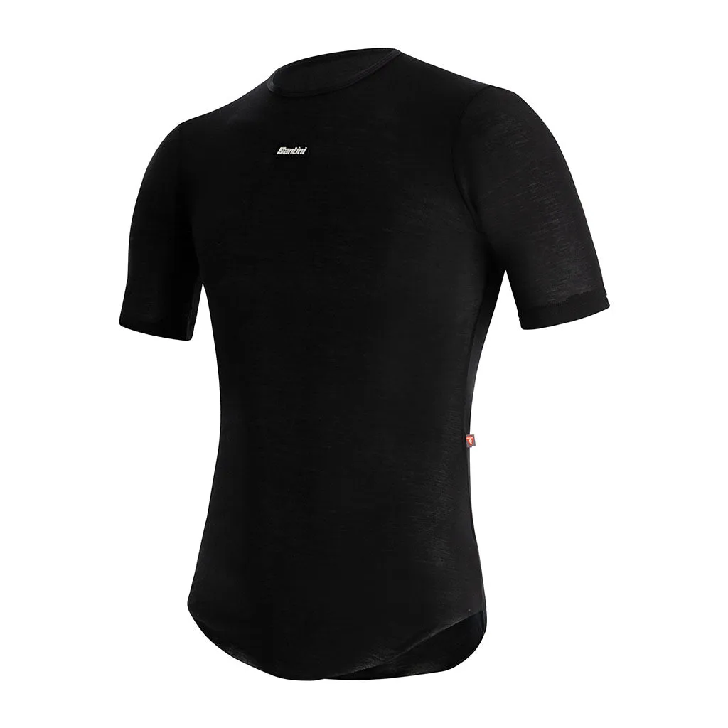 Santini Dry Winter Short Sleeve Baselayer - Black