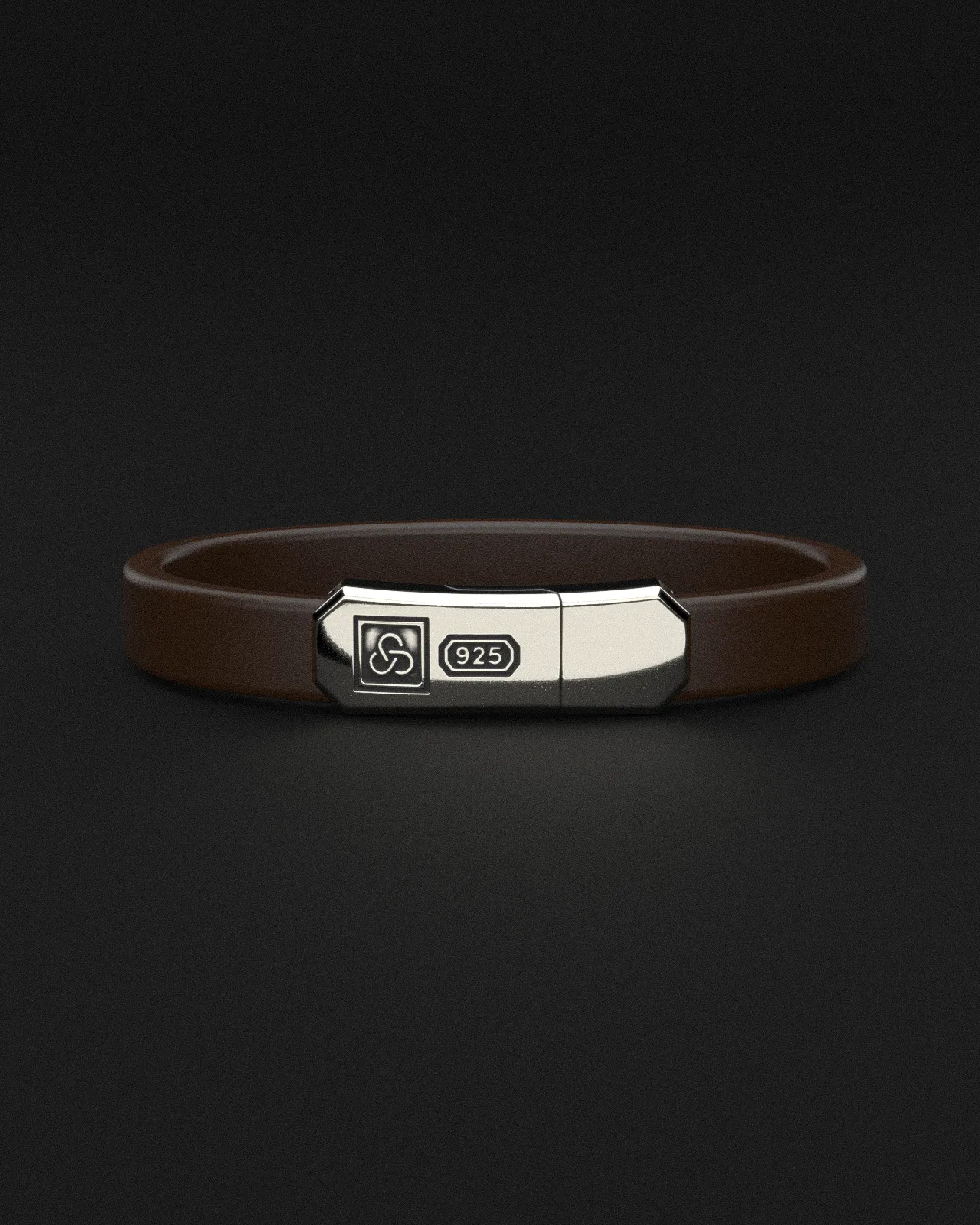 Signature Leather Bracelet