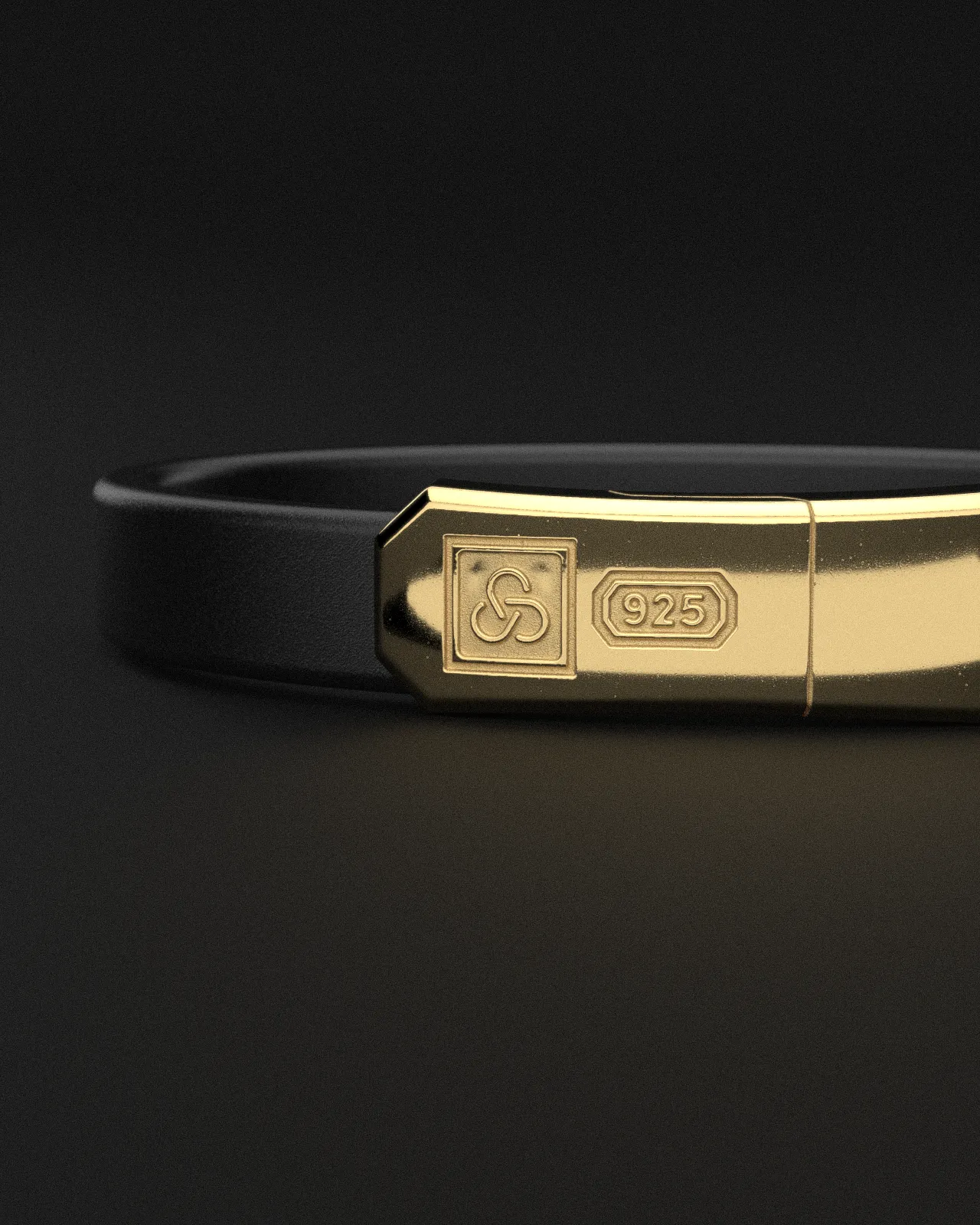 Signature Leather Bracelet