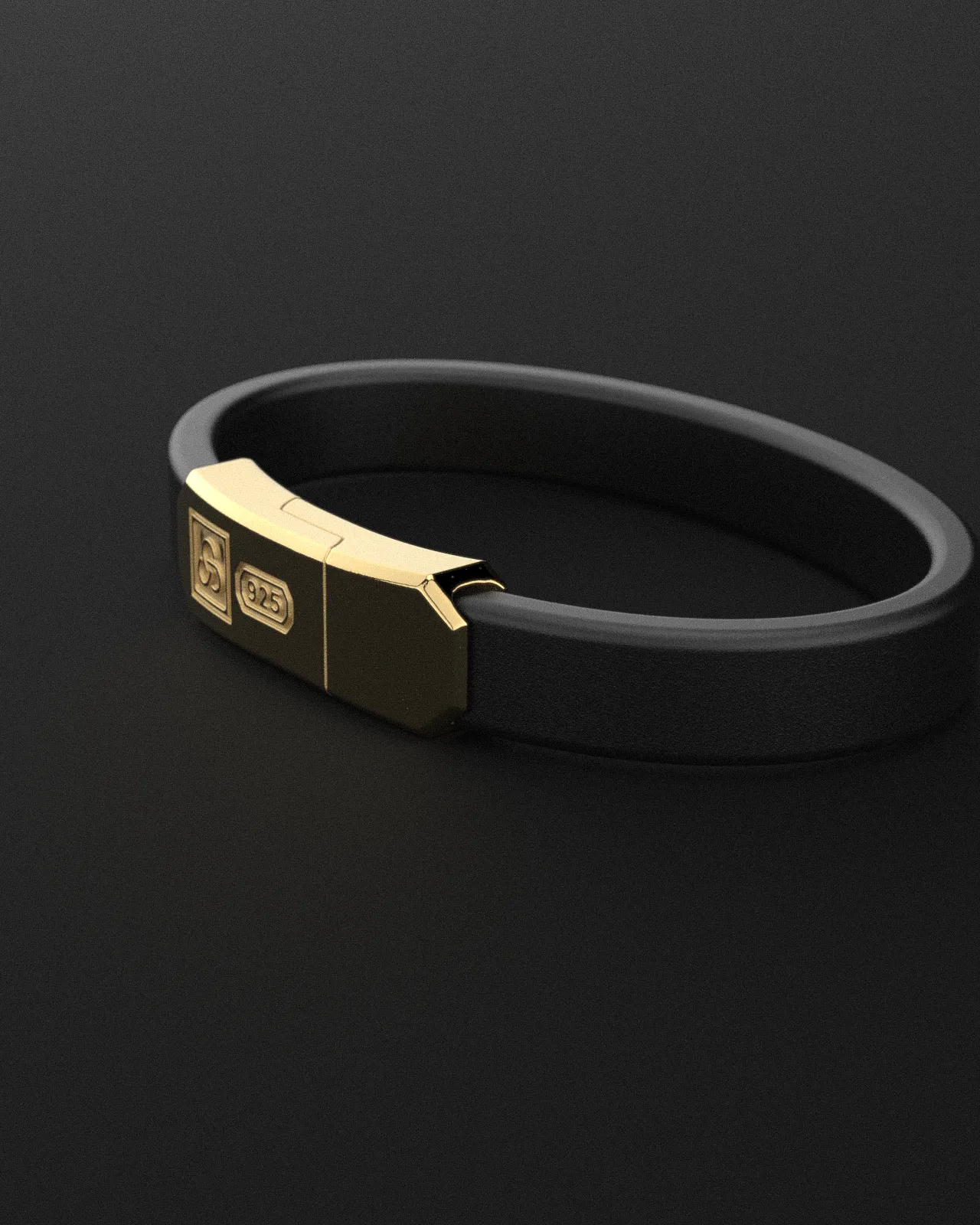 Signature Leather Bracelet