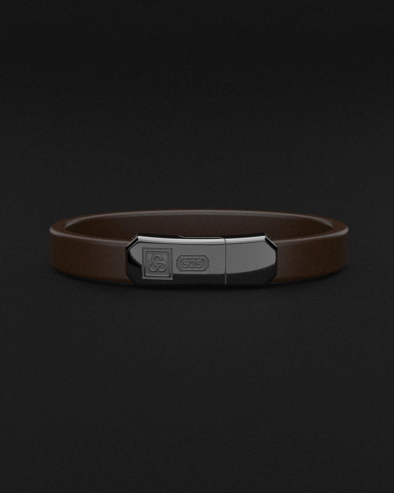 Signature Leather Bracelet