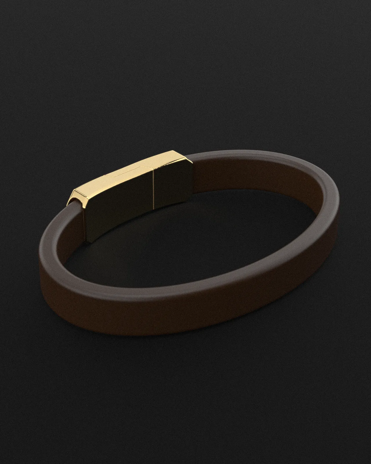 Signature Leather Bracelet