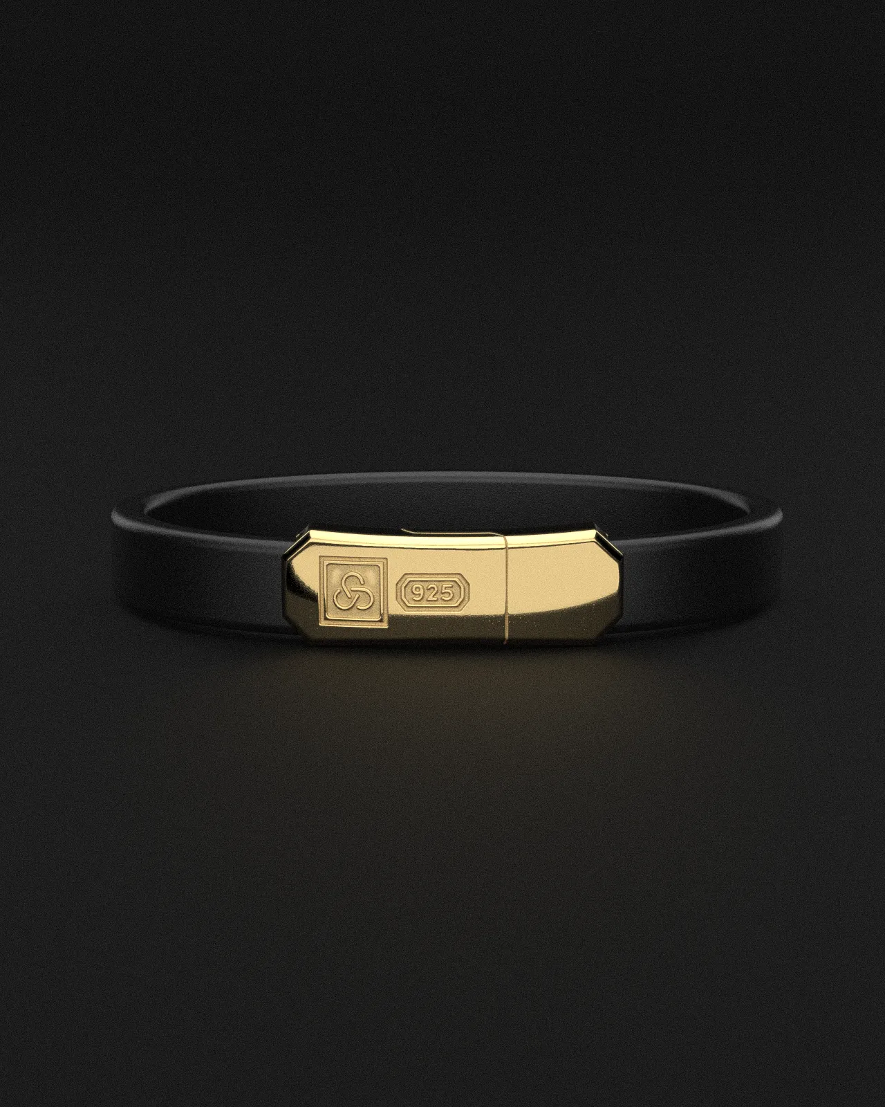 Signature Leather Bracelet