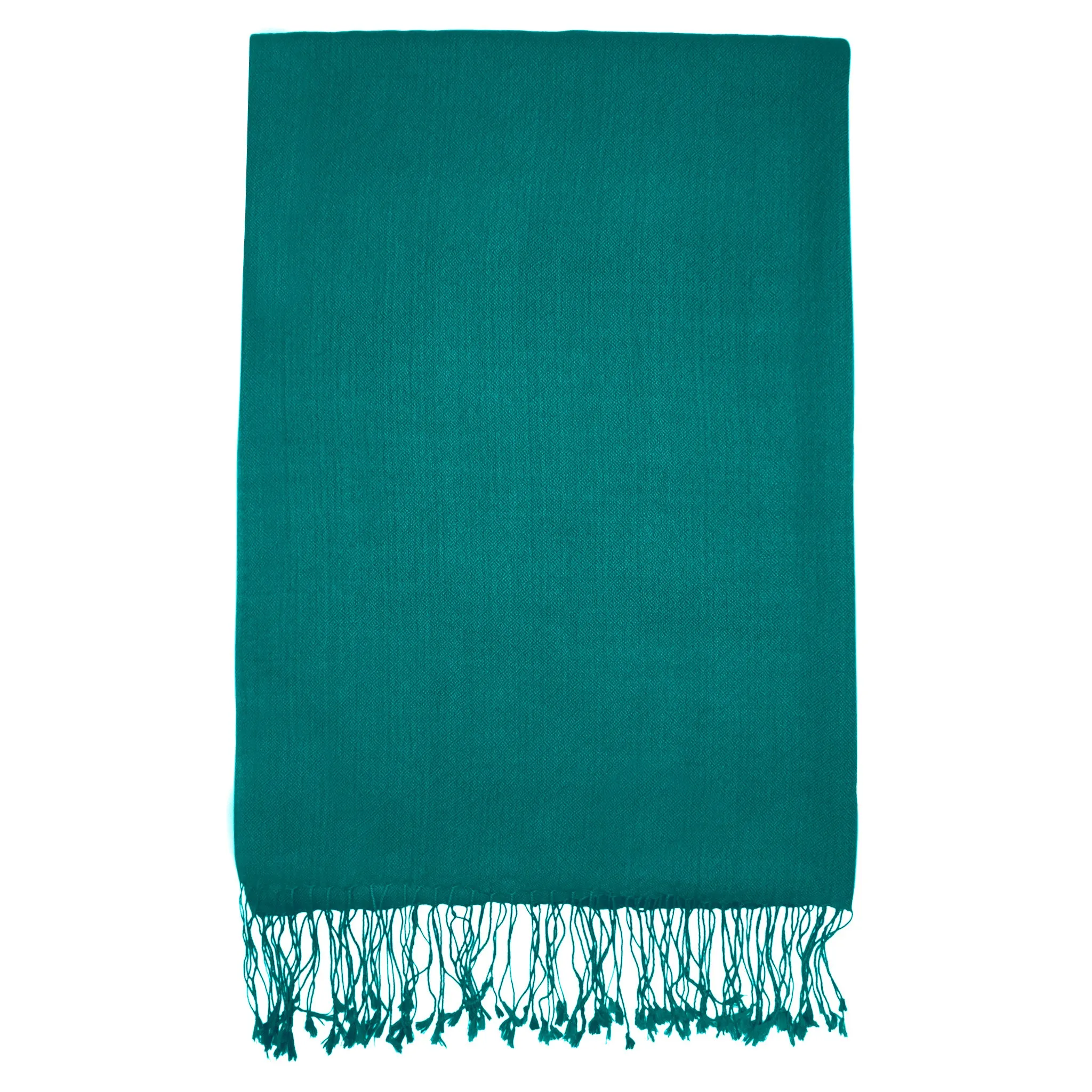 Silk/Wool Stole - Dark Jade