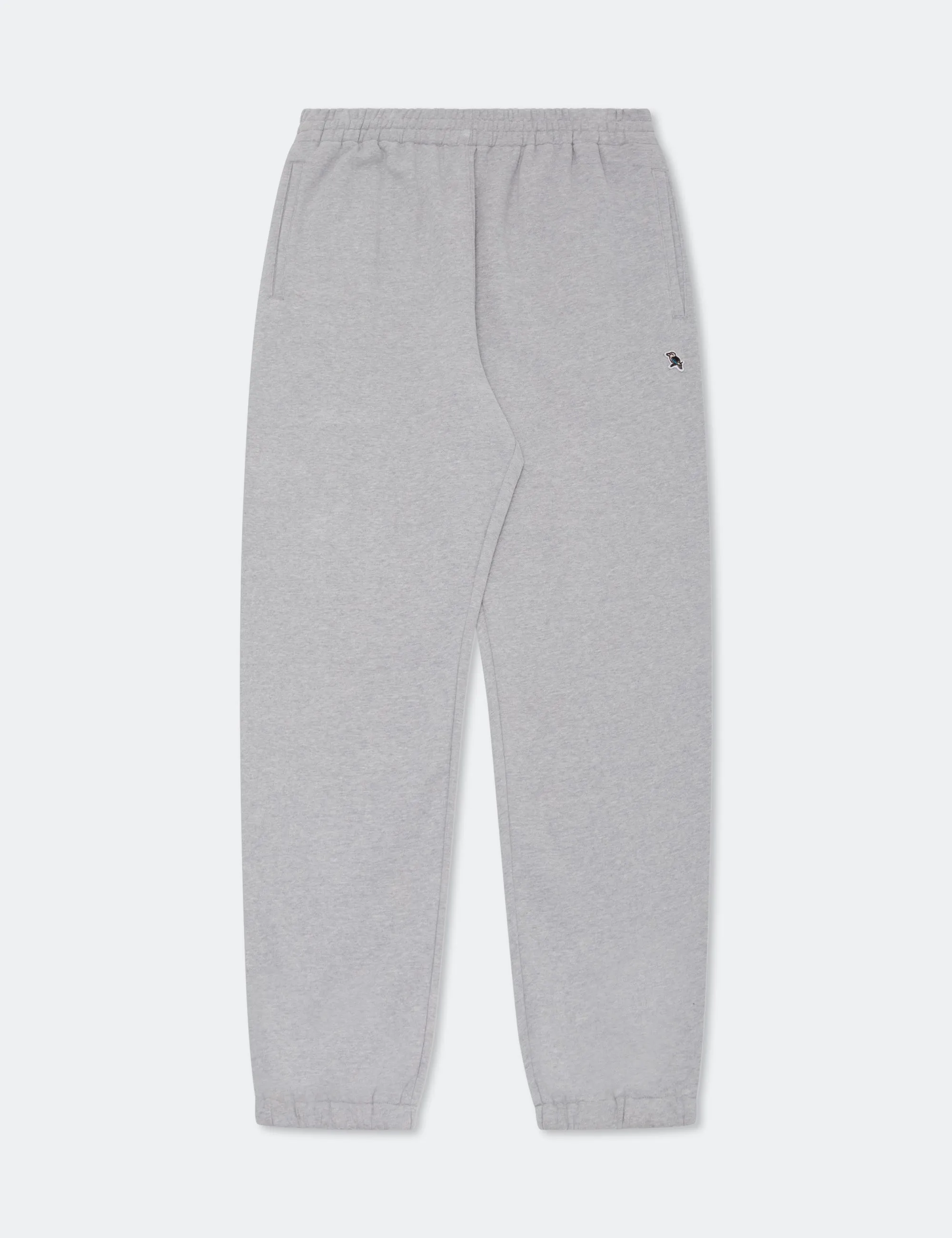 Simple Fleece Trackpant - Grey Marle