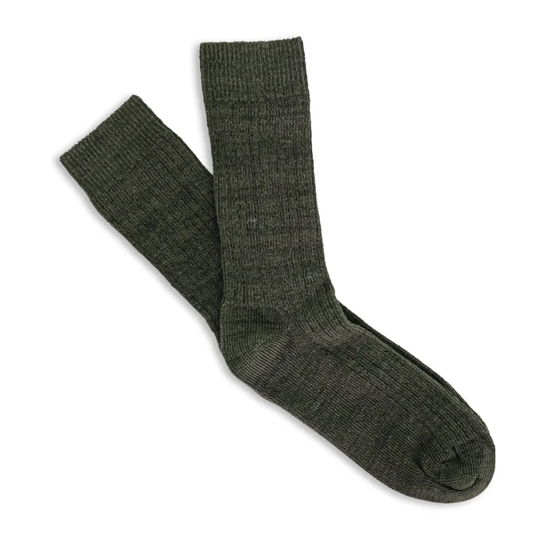 Socks Heather Green