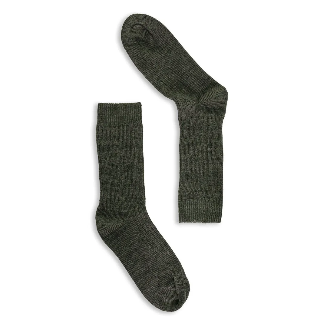 Socks Heather Green