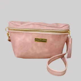 The Leather Belt Bag - Dusty Pink LIMITED EDITION