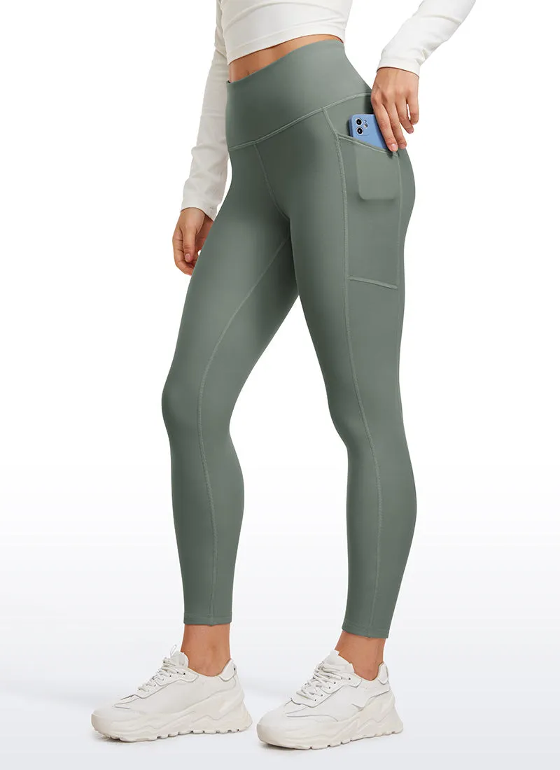 Thermal Fleece Lined Pocket Leggings II 25''