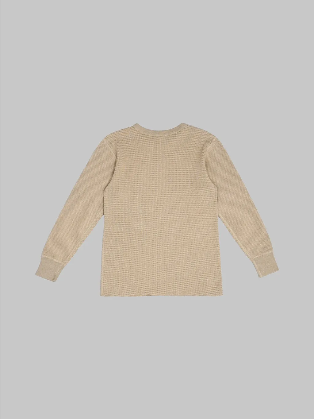 UES Double Honeycomb Thermal T-Shirt Beige