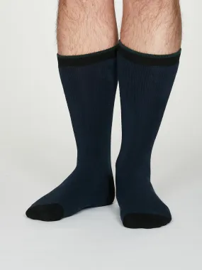 Walker Socks - Navy