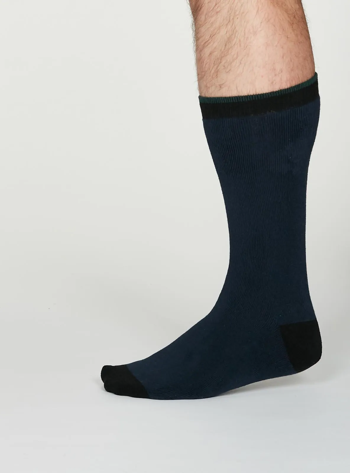 Walker Socks - Navy