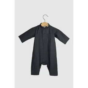 Winter Collection: Dishdasha Onesie - Dark Grey