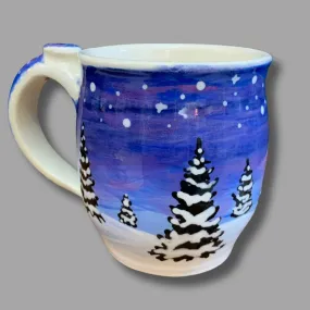 Winter Night Sky Mug