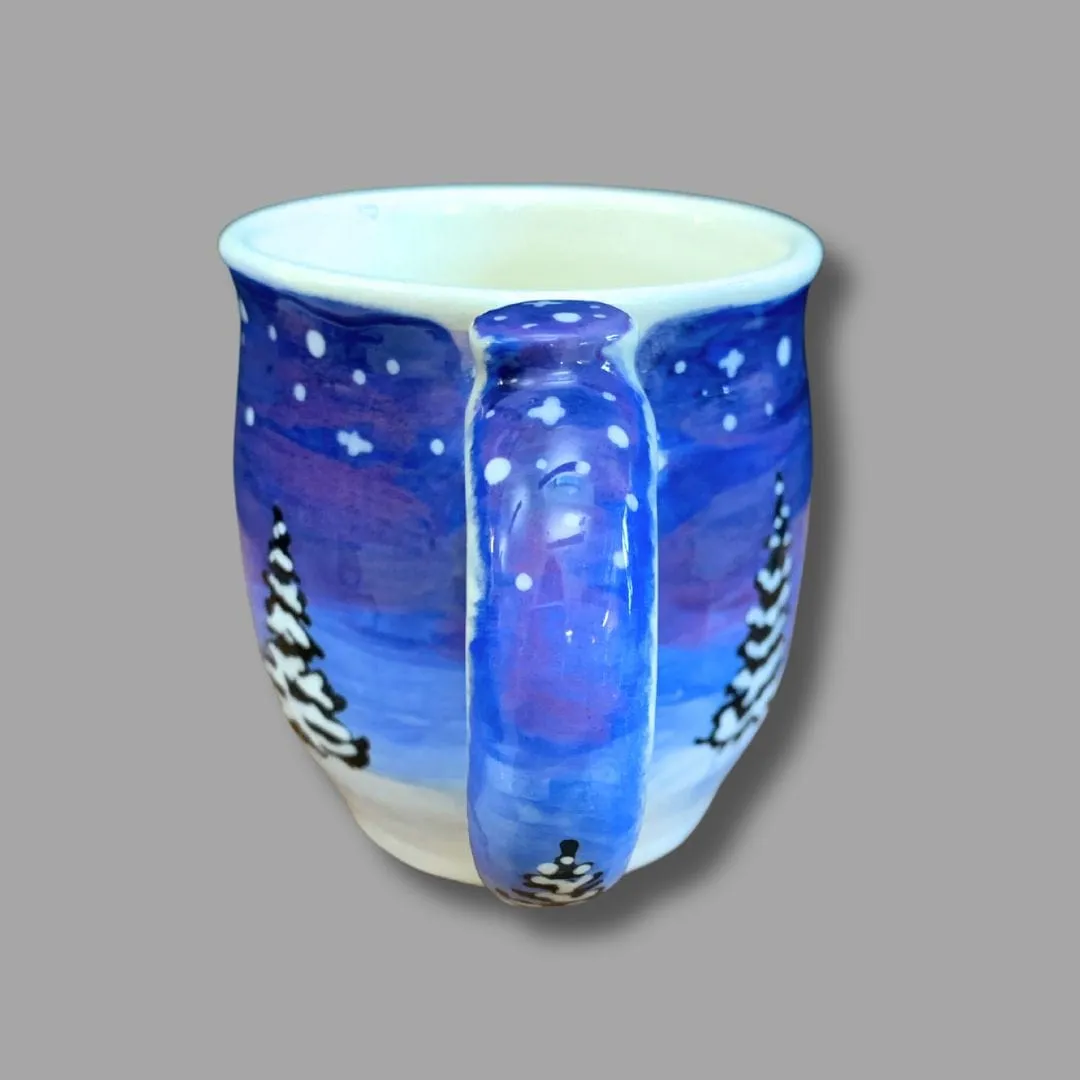 Winter Night Sky Mug