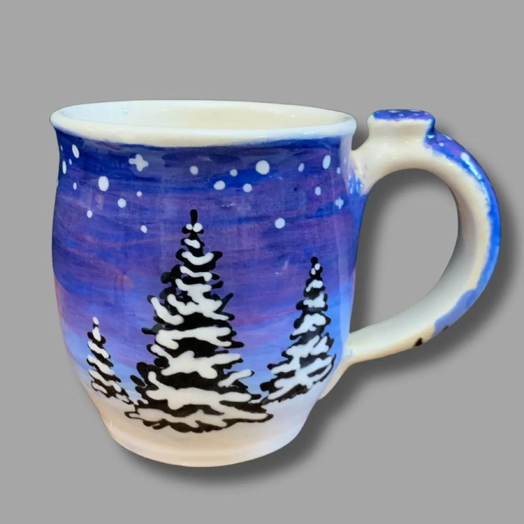 Winter Night Sky Mug