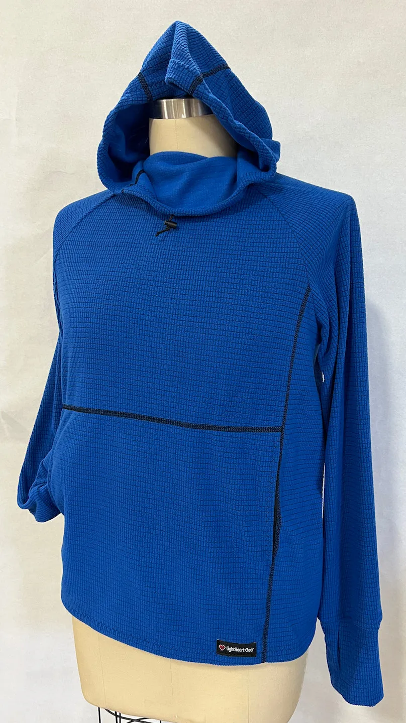 Women's Fleece Hoodie -  Blue